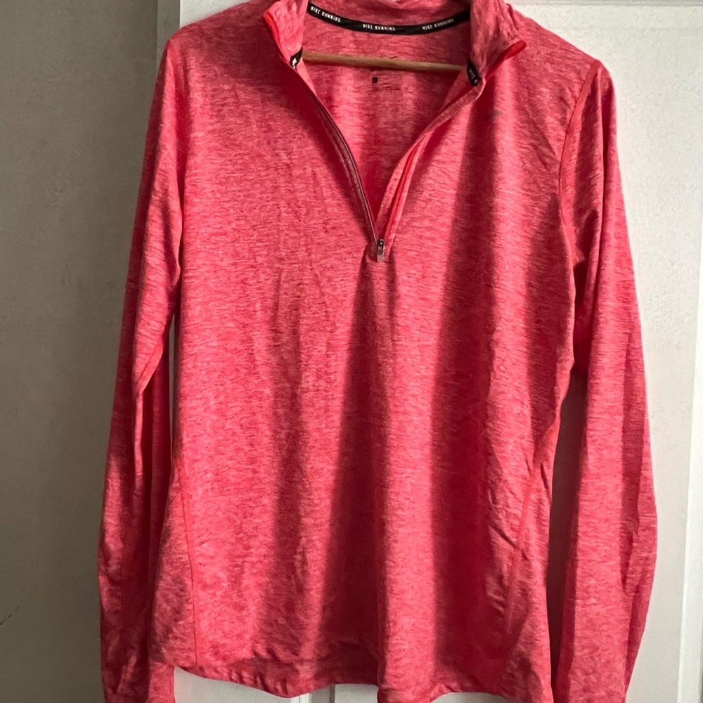 Pink Nike pull over